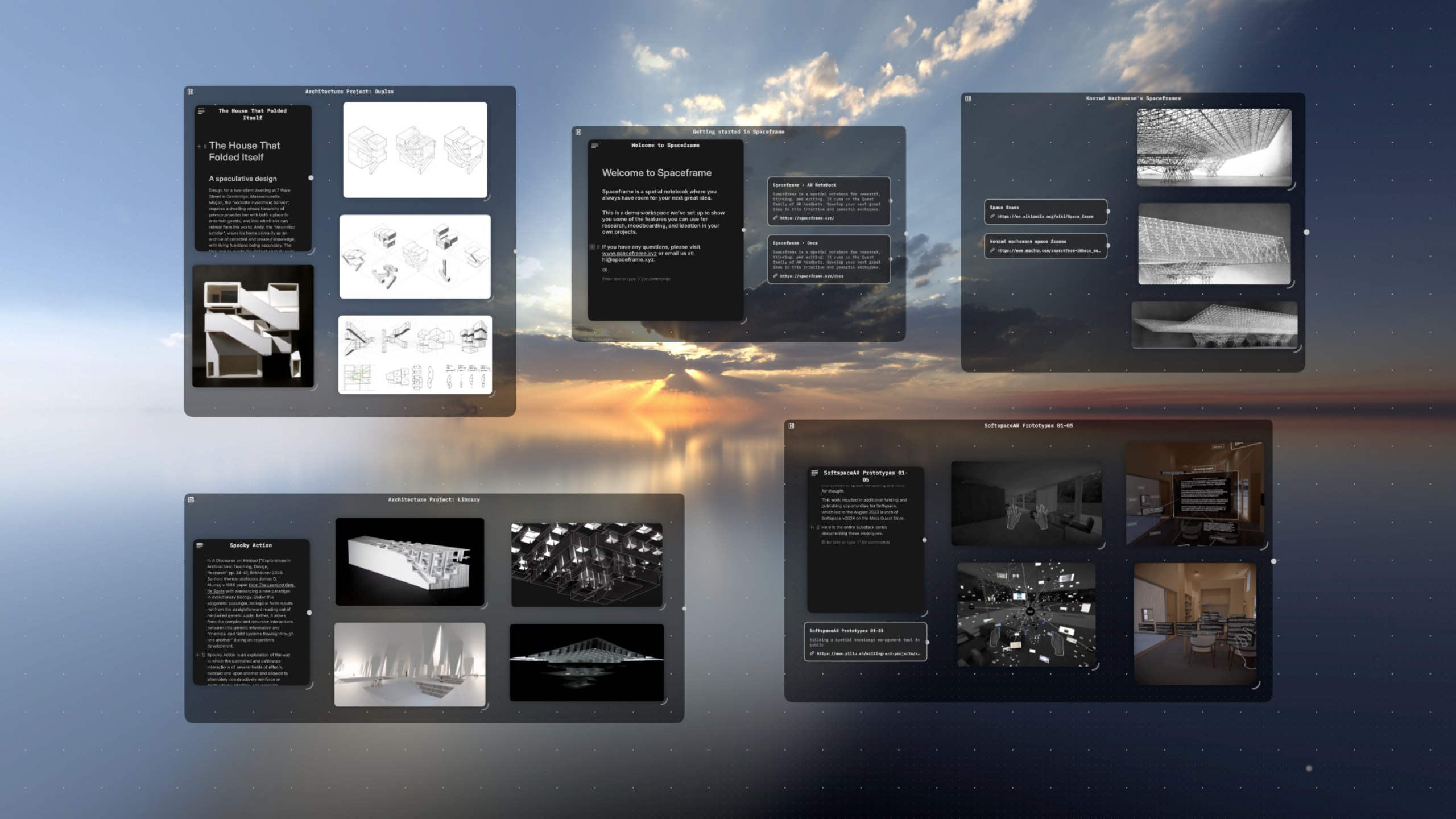 Immersive Canvas - Work in three-dimensional space
